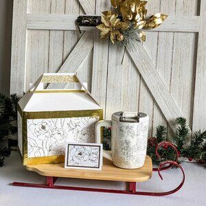 New!  BruMate Resa Müv 15oz in Enchanted Rose! Handmade Coordinating Box & Tag